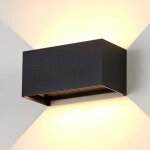 Lampes murales d�coratives, 20 w, �tanche ip65, �clairage mural led pour l'int�rieur et l'ext�rieur, ...