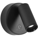 Lampe murale magn�tique rechargeable avec interrupteur tactile, pression longue pour r�gler l?intensit� ...