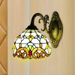 Lampe murale de style tiffany, style vintage, e27, style vintage, lampe murale, lampe, lampe de salon, ...