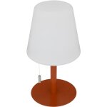 Lampe à poser extérieure ambre 16x34 cm Lampe à poser extérieure ambre 16x34 cm