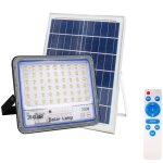 Lampe panneau solaire phare led 200w 89398 cr�puscule avec t�l�commande ip66