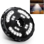 Lampe de parasol rechargeable - 28 lumires de parasol led - 2 modes de luminosit - rglable (lumire ...