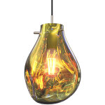 Lampe de plafond en verre - suspension design - vera dor�