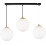 Lampe de plafonnier suspendu lampe de plafond boule dore chrome led