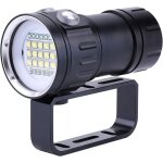 Lampe de plong�e, �tanche ipx8, 18000 lm, 500 m�tres, perles brillantes, lampe de poche sous - marine, ...