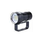 Lampe de plonge sous - marine ipx8 tanche de 18000lm, rsistante jusqu' 80 mtres de profondeur, idale ...