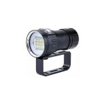 Lampe de plonge sous - marine - ipx8 tanche - 18000lm - rsistante jusqu' 80 mtres de profondeur ...