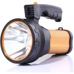 Lampe de poche led rechargeable 7000 lumens tanche ipx4 lampe de camping portable 6000 mah projecteur ...
