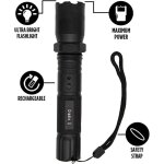 Lampe de poche militaire, lampe de poche multimode rechargeable, lumi�re blanche