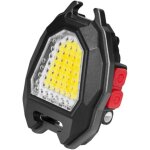 Lampe de poche porte - cl�s 4 en 1 avec briquet int�gr�, d�capsuleur, sifflet, lampe de travail porte ...