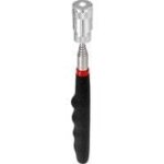 Lampe de poche t�lescopique � led avec aimant - 3 piles lr44 incluses - tr�s lumineuse - extensible jusqu'� ...