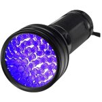 Lampe de poche uv, d�tecteur d'urine � lampe uv 51 d�tecteur � led uv