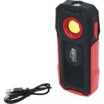 Lampe portative mobile pour atelier, 500 lumens, avec bluetooth, haut - parleur, pliable Lampe portative mobile pour atelier, 500 lumens, avec bluetooth, haut - parleur, pliable