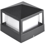 [jamais utilis�] lampe de poteau lampe pilier portail lampe d'exterieur lumiere colonne lampe villa ip65 ...