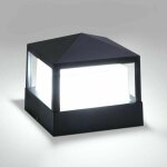 Lampe de poteau lampe pilier portail lampe d'exterieur lumiere colonne lampe villa ip65 etanche aluminium ... Lampe de poteau lampe pilier portail lampe d'exterieur lumiere colonne lampe villa ip65 etanche aluminium ...