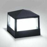 Lampe de poteau lampe pilier portail lampe d'exterieur lumiere colonne lampe villa ip65 etanche aluminium ...