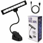 Lampe de pupitre, 3 couleurs de temp�rature, 9 modes d'�clairage � intensit� variable, id�al pour piano, ...