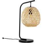 Lampe � poser reiko en bamboo, diam�tre 50, 5 cm