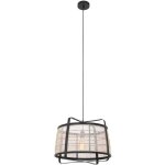 Lampe de salle  manger lampe suspendue mtal bois noir lampe de salon