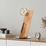 Lampe  poser salon lampe en bois lampes de chevet lampe de chevet maison de campagne, interrupteur  ...