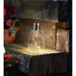 Lampe solaire ampoule edison eureka 20 cm Lampe solaire ampoule edison eureka 20 cm