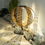 Lampe solaire boule solaire aspect rouille pour extérieur rouille lampe solaire de jardin boule orientale, ... Lampe solaire boule solaire aspect rouille pour extérieur rouille lampe solaire de jardin boule orientale, ...