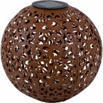 Lampe solaire boule extérieure décoration jardin solaire lumière solaire piquet de sol rouille, poinçonnage ... Lampe solaire boule extérieure décoration jardin solaire lumière solaire piquet de sol rouille, poinçonnage ...