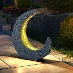 Lampes solaires de dcoration de jardin pour l'extrieur dcoration de table table de jardin lampe, aspect ...