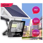 Lampes solaires d'extérieur 100 led avec détecteur de mouvement, étanchéité ip67, angle d'éclairage 120 ... Lampes solaires d'extérieur 100 led avec détecteur de mouvement, étanchéité ip67, angle d'éclairage 120 ...