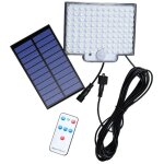 Lampes solaires d'ext�rieur 106 led avec d�tecteur de mouvement, �tanch�it� ip65, angle d'�clairage 120 ...