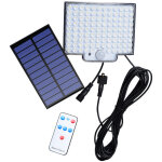 Lampes solaires d'ext�rieur 106 led avec d�tecteur de mouvement, �tanch�it� ip65, angle d'�clairage 120 ...