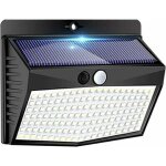 Lampe solaire exterieur, 138led lumiere solaire exterieur avec detecteur de mouvement �tanche 3 modes ...