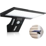 Lampe solaire d'ext�rieur, 90 led, d�tecteur de mouvement solaire, 2600 mah, chargement usb, applique ...