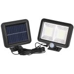 Lampe solaire exterieur detecteur de mouvement, led spot solaire exterieur, �tanche ip65 angle d'�clairage ...