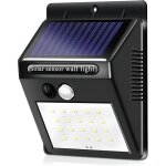 Lampe solaire ext�rieur, �tanche ip65, spot led avec 20 diodes, luminaire exterieur spot, pour jardin ...