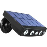 Lampe solaire extrieur tanche orientable avec dtecteur de mouvement - panneau a recharge rapide haute ...