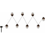 Lampe solaire lampe d'ext�rieur lampe de jardin lanternes guirlandes lumineuses terrasse, ip44 anti - ...