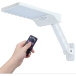 Lampe solaire exterieur, lumiere led avec d�tecteur de mouvement avec 3 modes r�glables ip65 �tanche ...