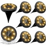 Lampe solaire exterieure 8pack 8led luminaire solaire extérieur jardin eclairage blanc chaud spot led ... Lampe solaire exterieure 8pack 8led luminaire solaire extérieur jardin eclairage blanc chaud spot led ...