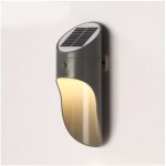 Lampe solaire ext�rieure, applique murale ext�rieure, lampe de jardin led �tanche, r�verb�re de balcon ...