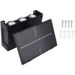 Lampes solaires ext�rieures �tanches, 6 ampoules led, applique murale d'ext�rieur, pour jardin, patio, ...