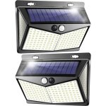 Lampes solaires ext�rieures, projecteurs led ext�rieurs avec d�tecteurs de mouvement, appliques murales ...