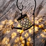 Lampes solaires jardin arrosoir ext�rieur guirlandes lumineuses �tanche luminaire d�coratif pour terrasse ...