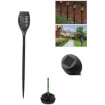 Lampe solaire � led, torche, lampe de jardin ext�rieure, piquet