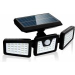 Lampe solaire de sécurité à détecteur de mouvement, spot mural extérieur puissant avce 3 têtes, 550 lumen ... Lampe solaire de sécurité à détecteur de mouvement, spot mural extérieur puissant avce 3 têtes, 550 lumen ...