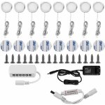 Lampe sous meuble led eclairage sous placard vitrine spot encastrable 16w pour placard meuble cabinet ...