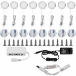 Lampe sous meuble led eclairage sous placard vitrine spot encastrable 16w pour placard meuble cabinet ...