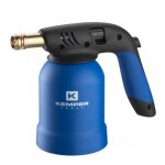 Lampe a souder avec allumage piezo avec 4 cartouches kemper 05895