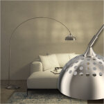 Lampe sur pied arcus en acier style r�tro, 60w -