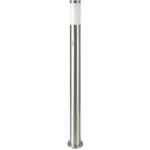 Lampadaire de jardin en acier inoxydable avec d�tecteur de mouvement, �clairage de terrasse, support ...